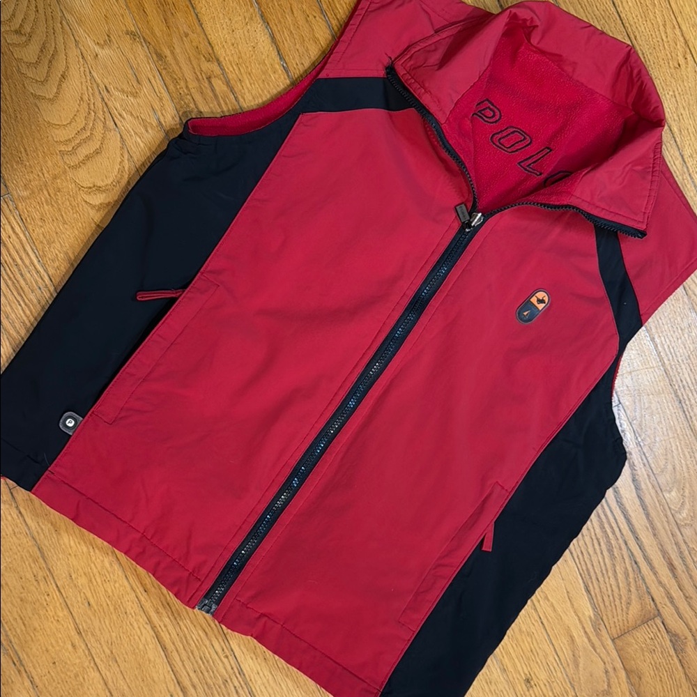 V.H.P.G. POLO - REVERSABLE RED VEST MENS MEDIUN